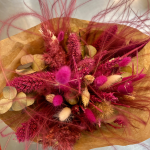 Bouquet fleurs séchées